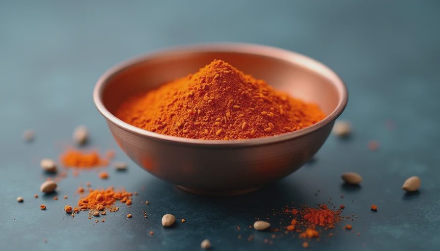 Visual context for pastrami rub spices