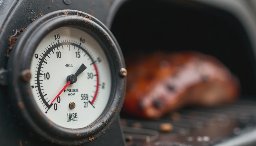 Visual context for how to cook brisket in smoker