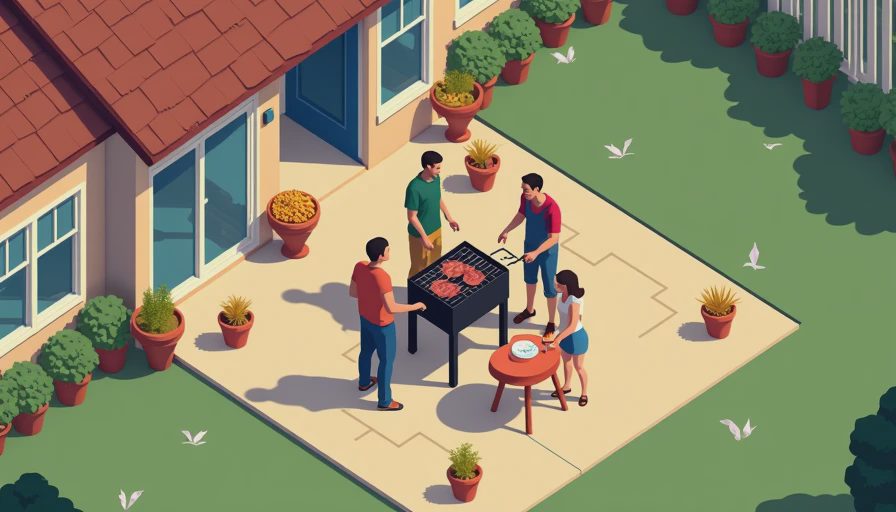 Visual context for the science of great barbecue and grilling